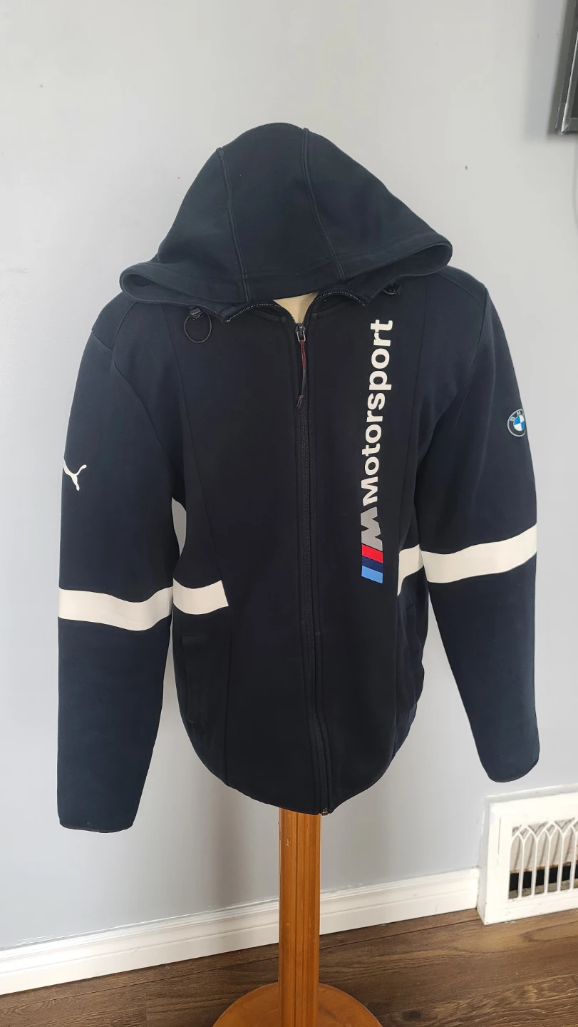Puma BMW M Motorsport T7 Full-Zip Hoodie - Medium 🏆