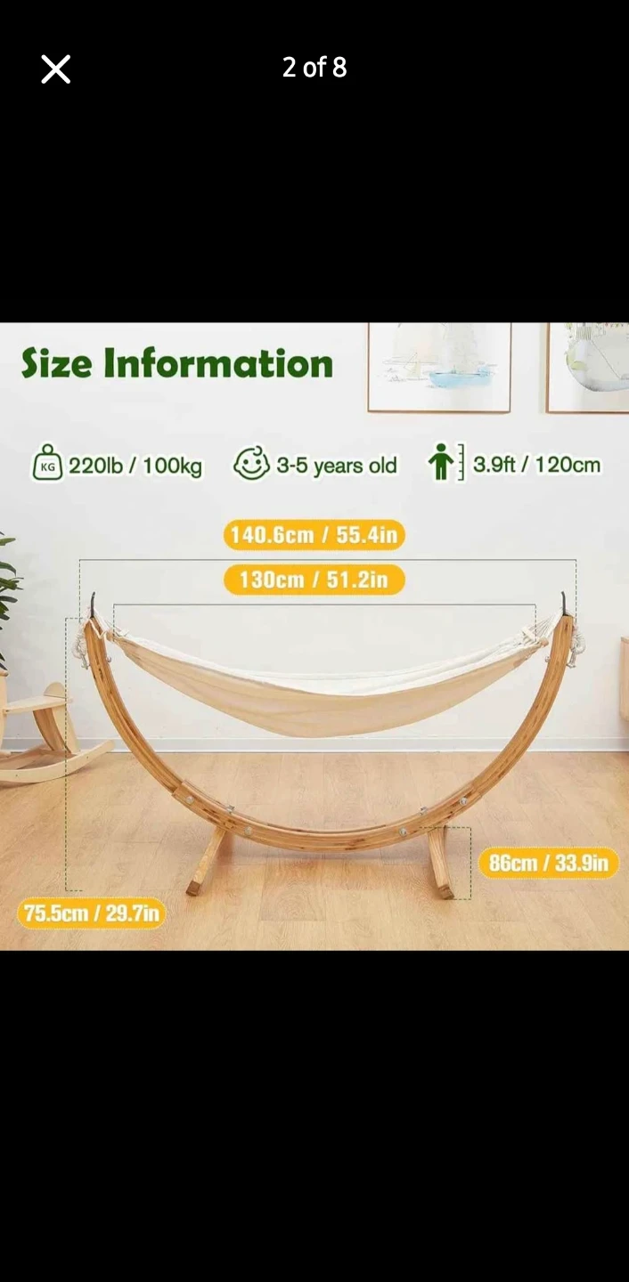 Kids Hammock with stand