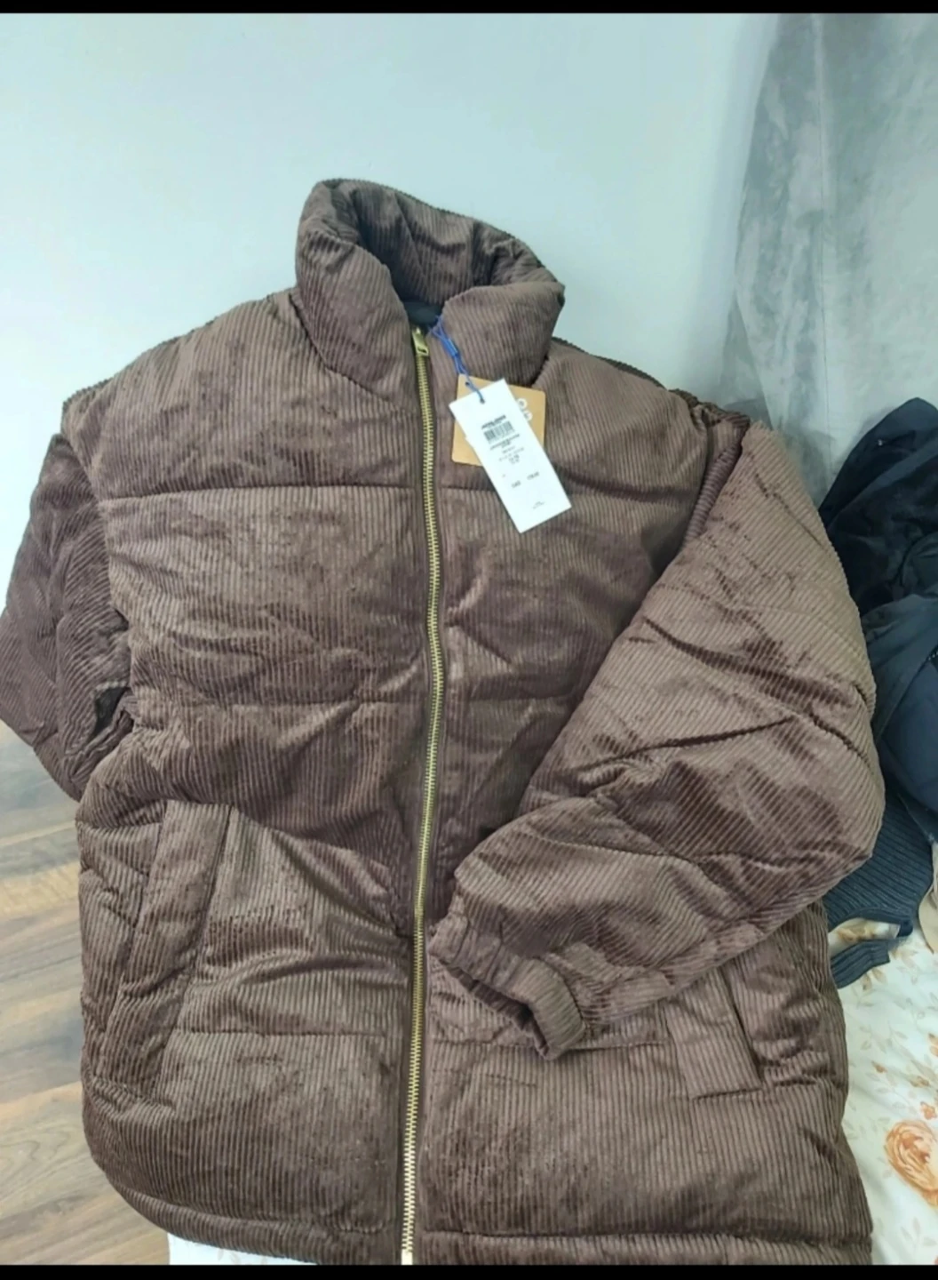 Jack and Jones Corduroy Puffer Jacket (Brand new)