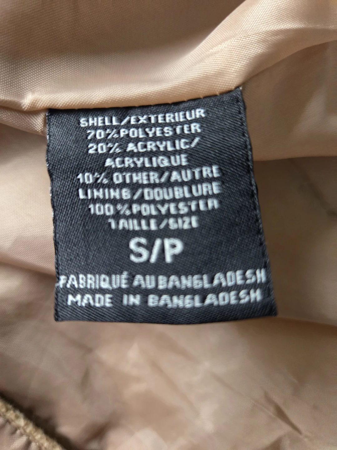 Women Beige Coat - Size S/P - photo 4