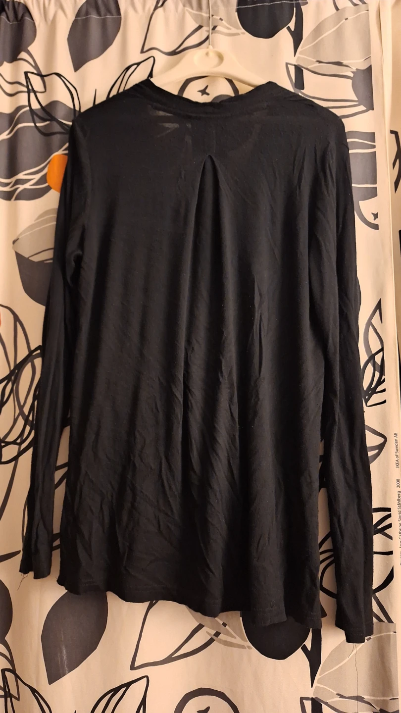 Stella & Dot Black Long Sleeve Top - Size S - photo 3