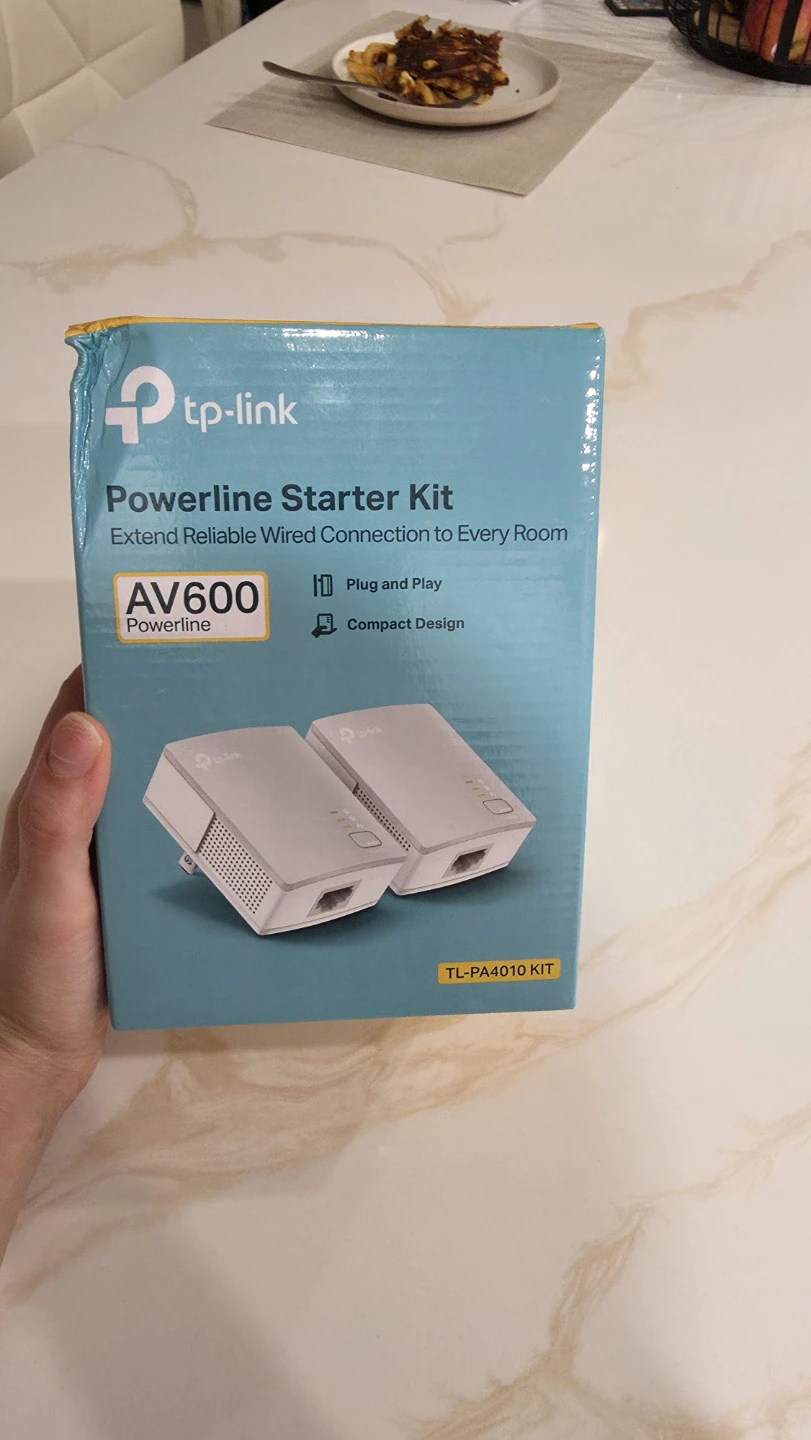 New TP-Link AV600 Powerline Starter Kit