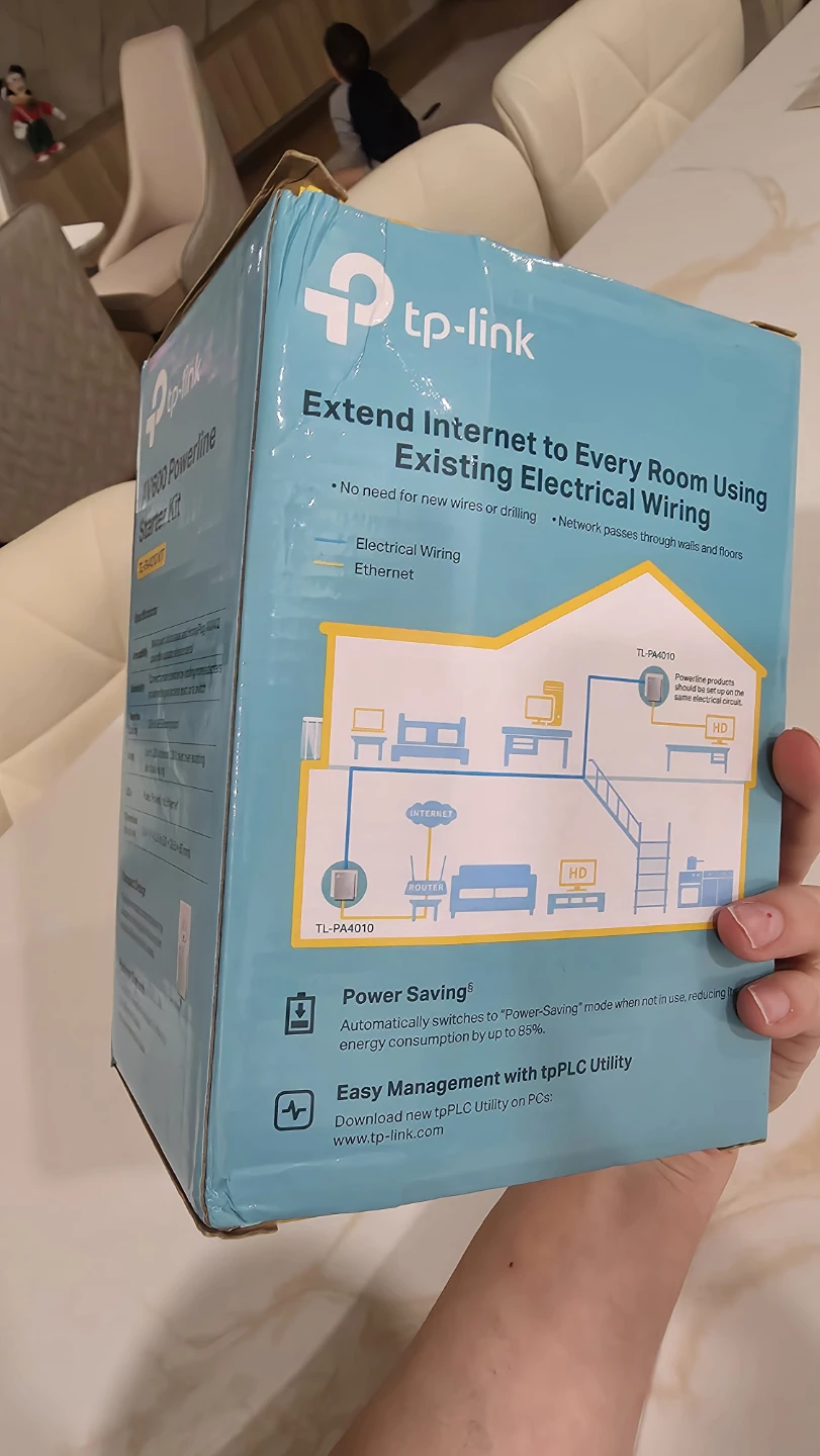 New TP-Link AV600 Powerline Starter Kit - photo 2