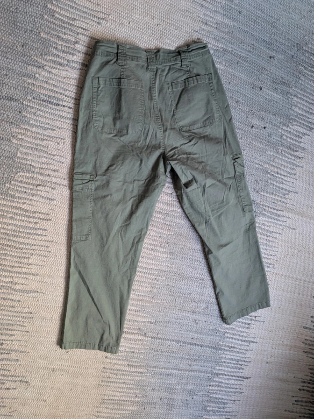 Kensie Jeans The Ella High Rise Straight Cargo Pants - photo 4