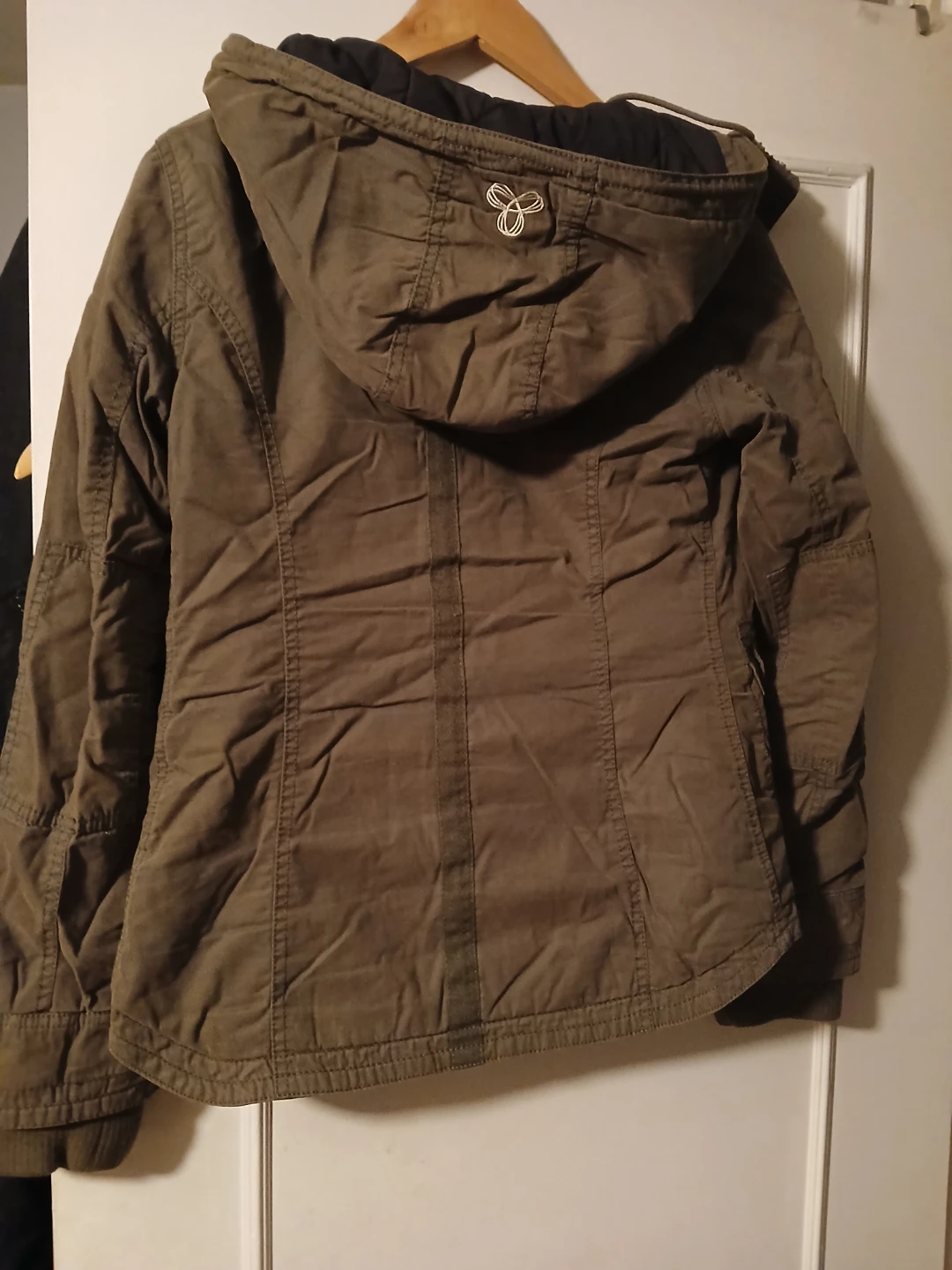 TNA Olive Green Hooded Jacket Size Small - photo 3