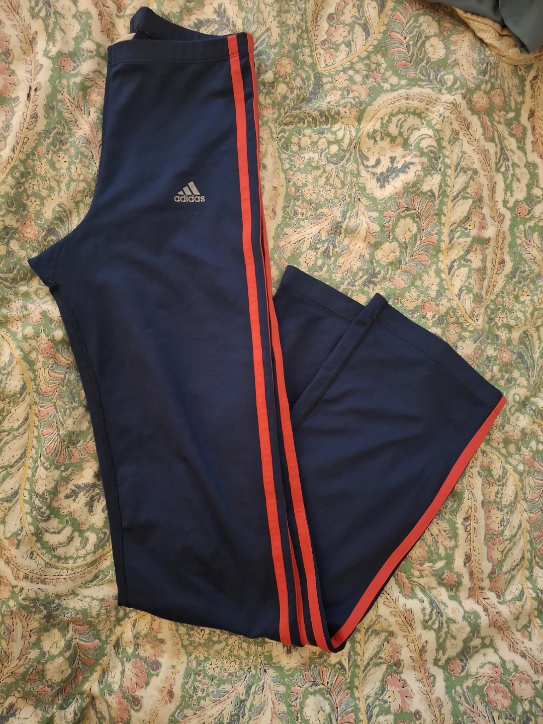Vtg y2k Adidas flare pants