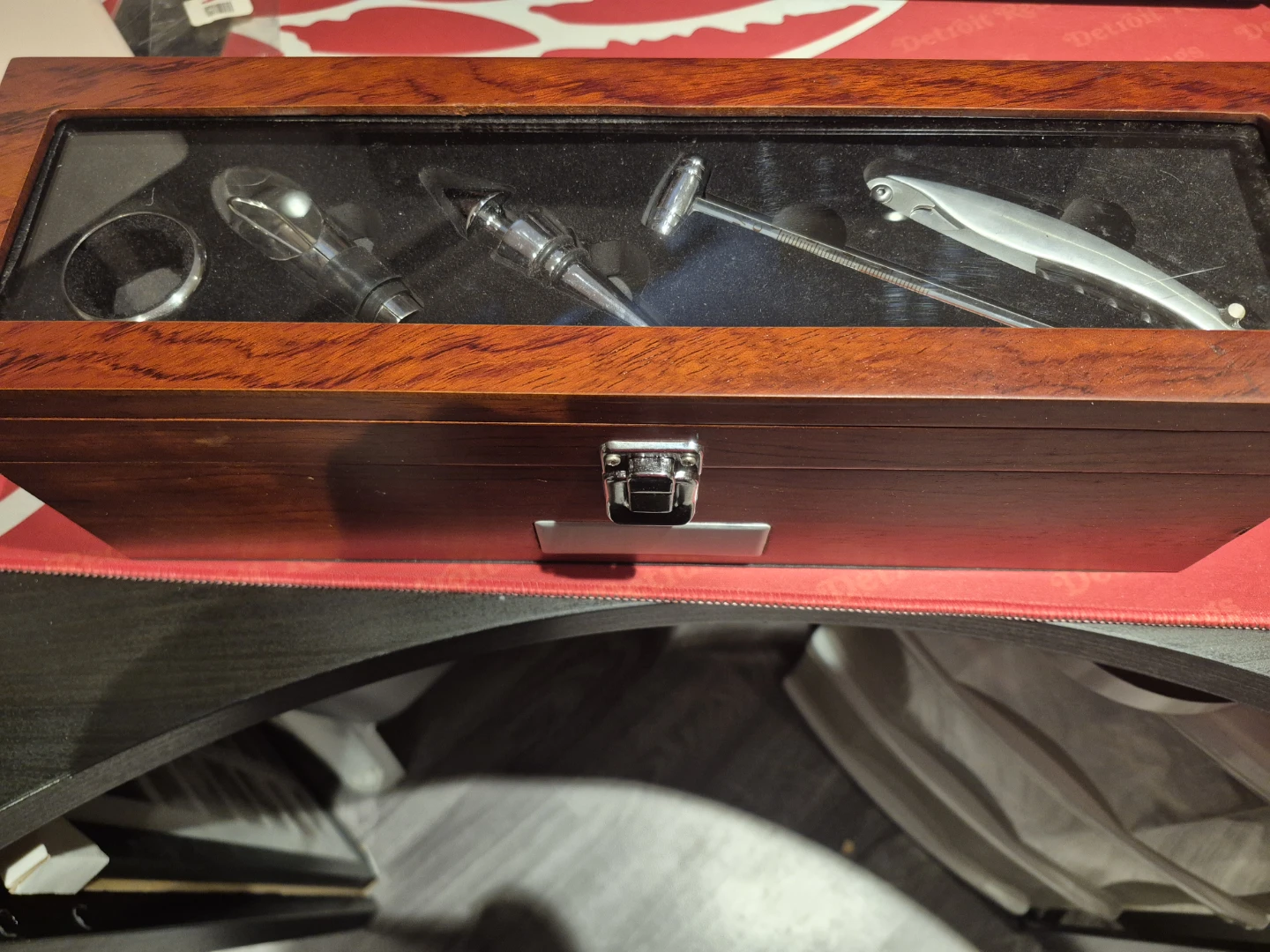 Wine Tool Set with Wooden Box