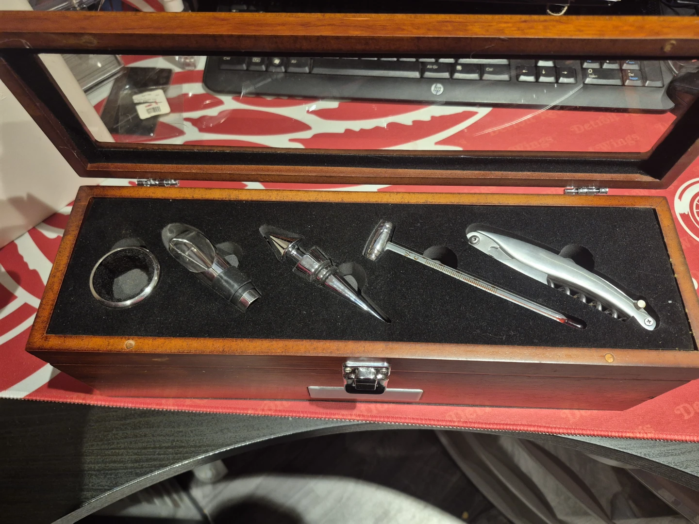 Wine Tool Set with Wooden Box - photo 3