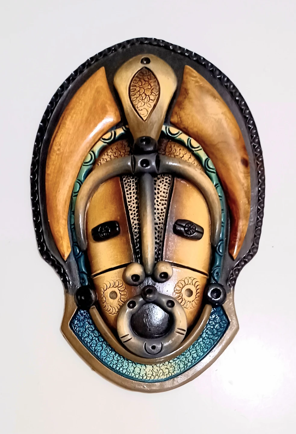 Large Pottery Handmade Mask