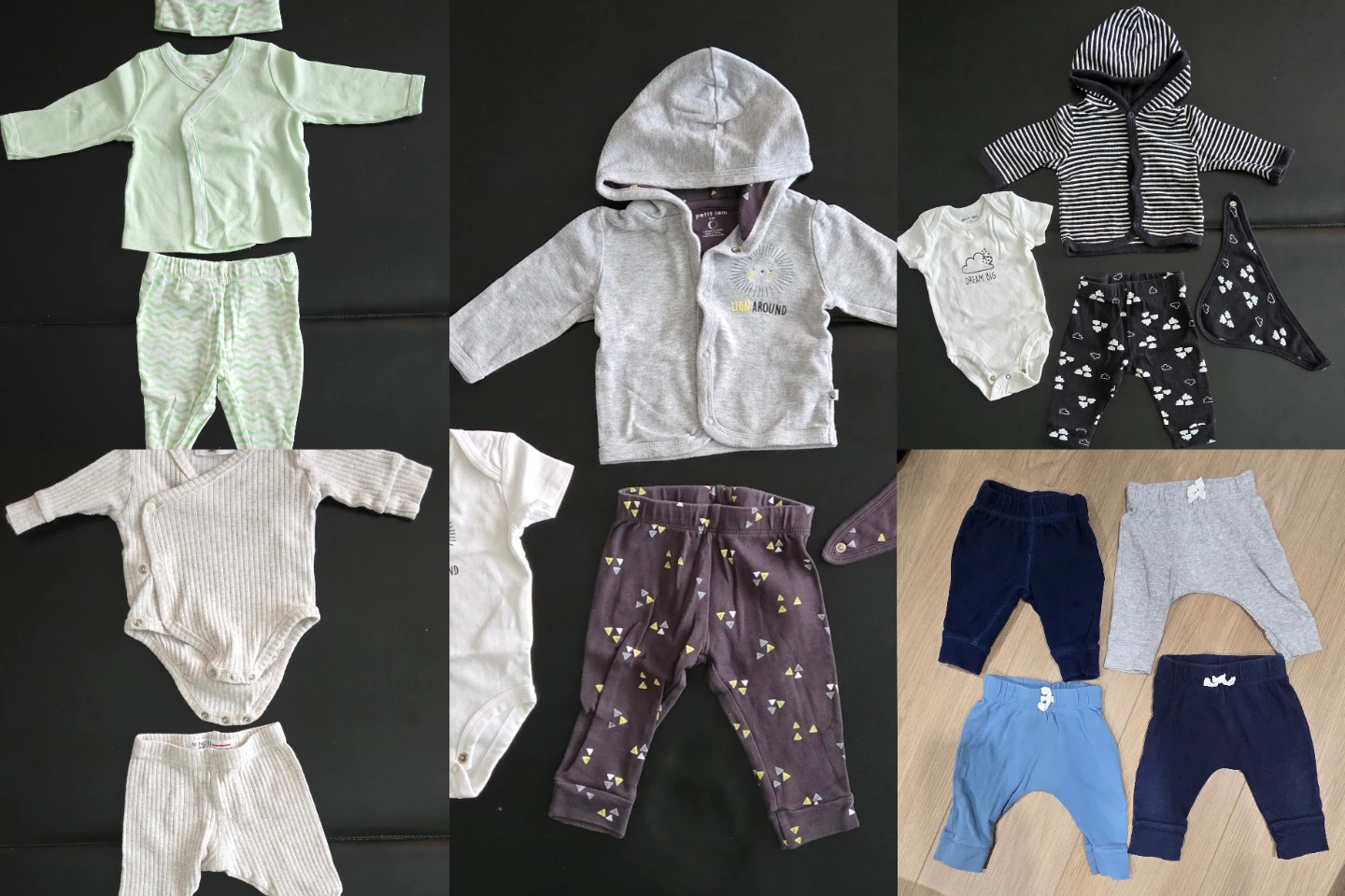 Baby Clothes Bundle - 3M & 6M