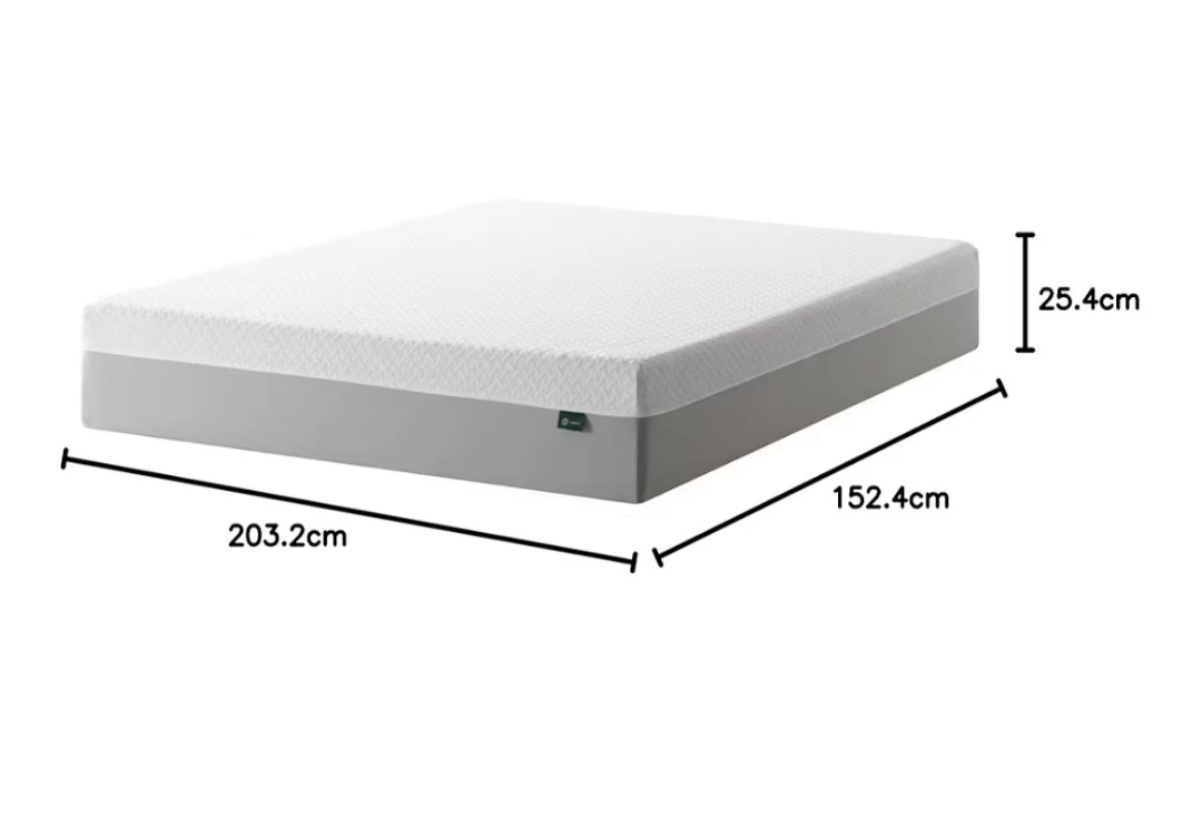 Mattress - Queen Size with metal queen frame