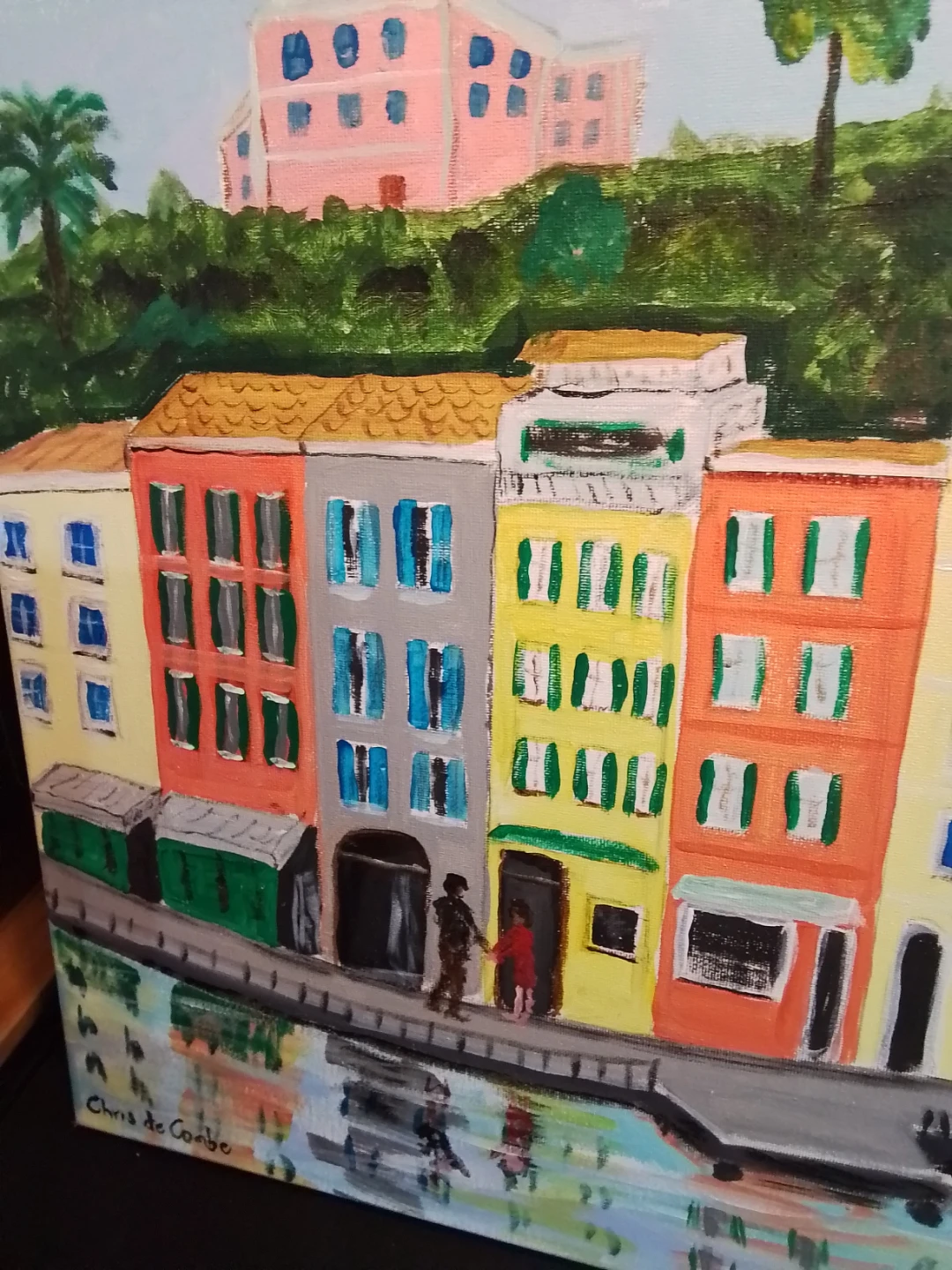 Chris de Combe Original Art - photo 3
