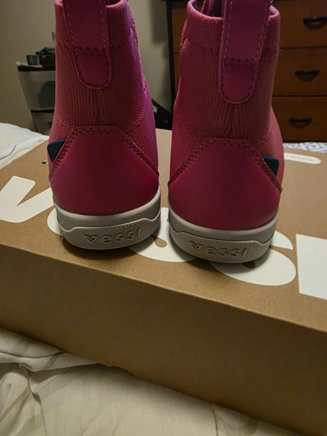 Vessi Kids Weekend Chelsea Boot - Size 3 - Pink - photo 3
