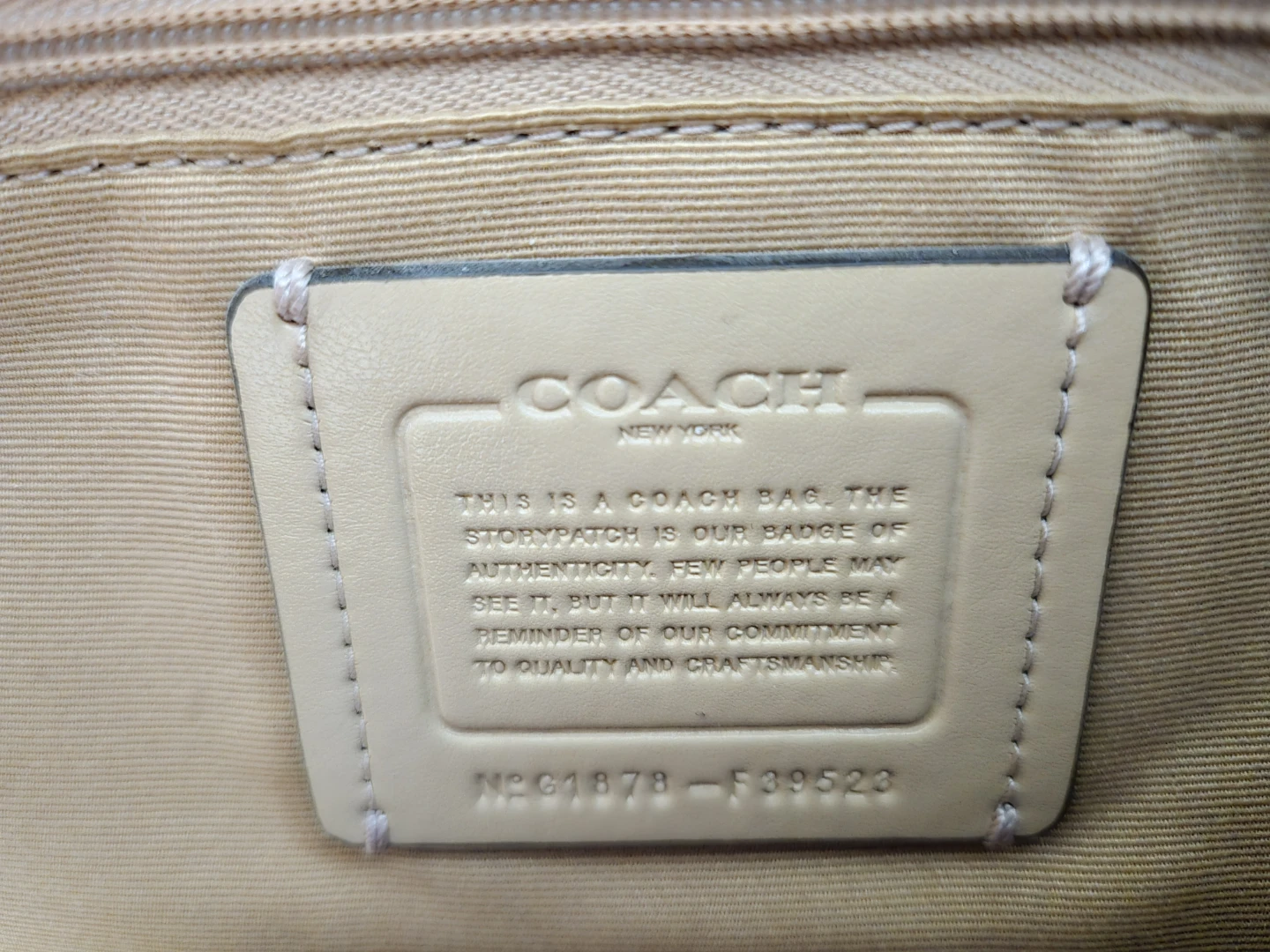 Coach Metallic City Zip Tote Bag - photo 3