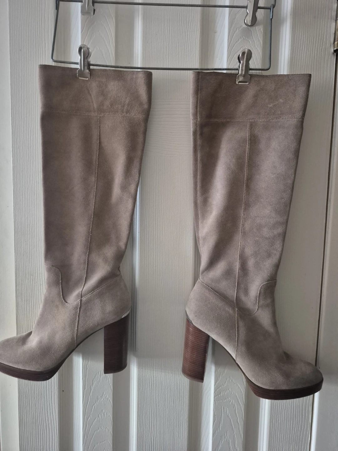 Michael Kors Suede Knee-High Boots - Tan - photo 2