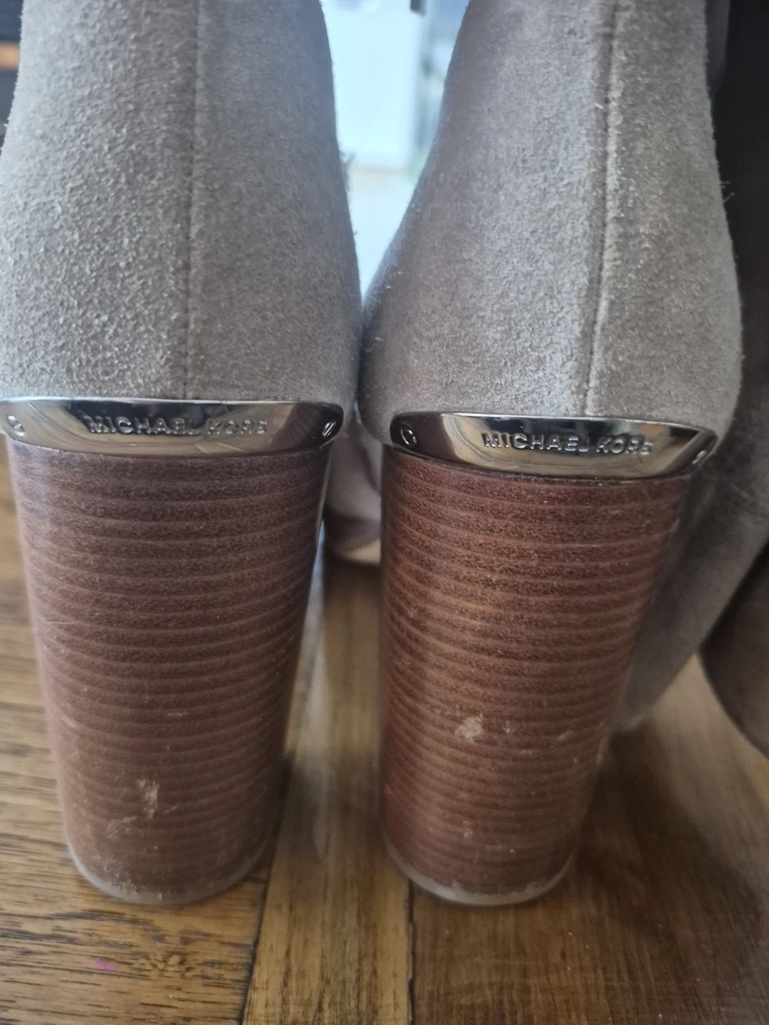 Michael Kors Suede Knee-High Boots - Tan - photo 3
