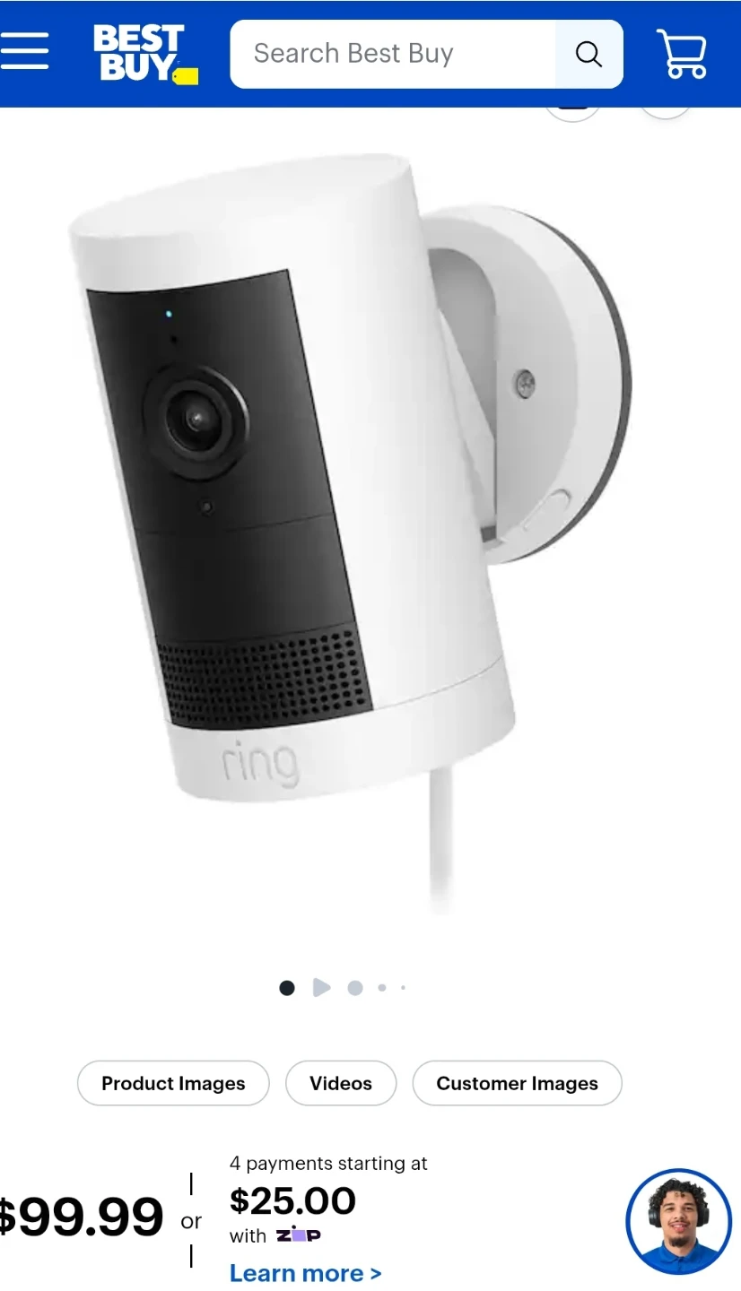 Ring Outdoor Cam Plus 2K Plug-In - photo 5