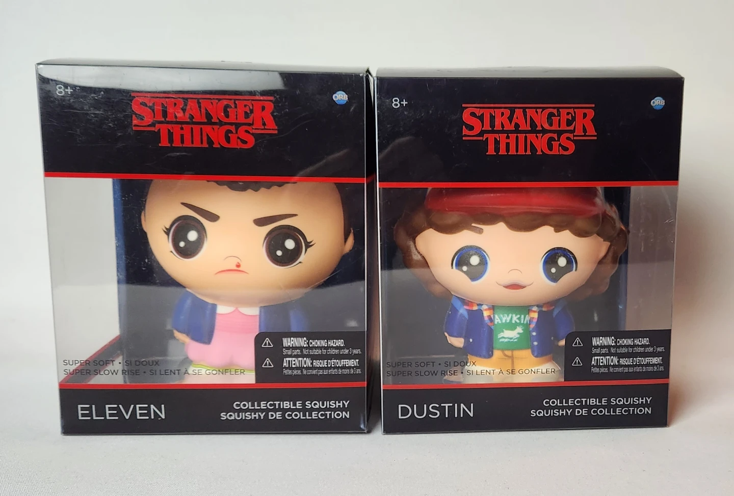 Stranger Things Collectible Squishy - Dustin & Eleven Set