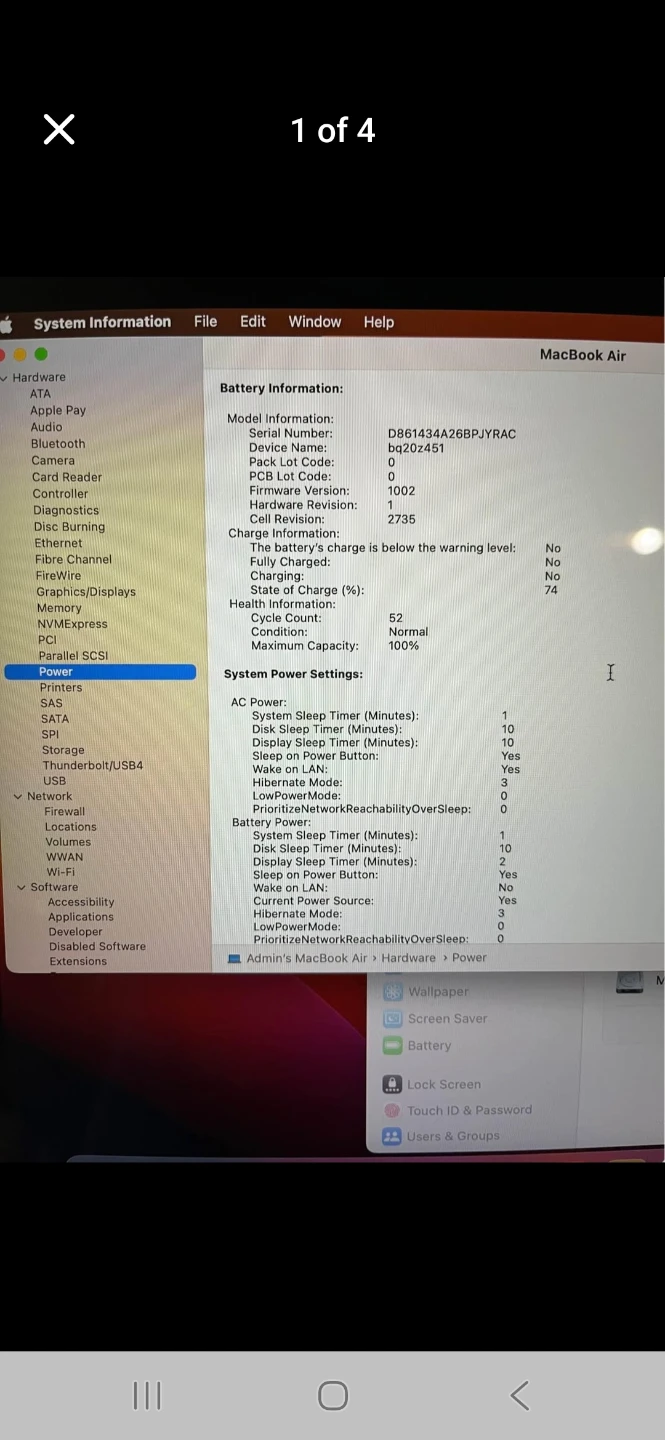 MacBook Air M1 13.3-inch, 16GB Memory - photo 5