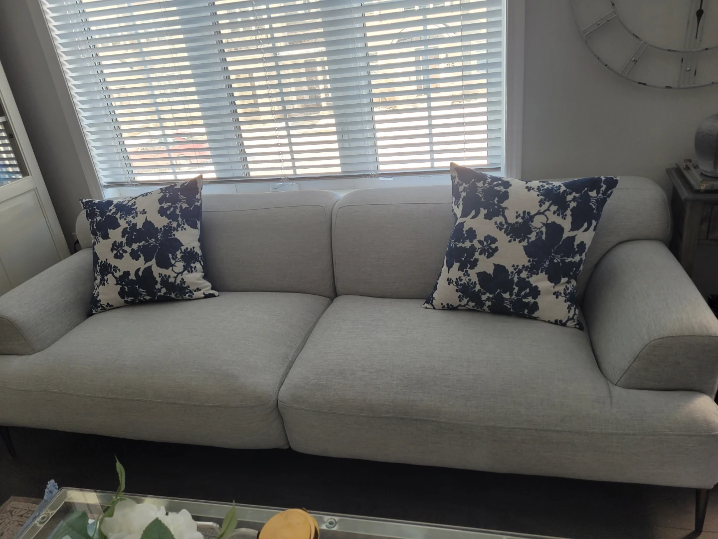 Article Abisko 91" Sofa - Light Gray