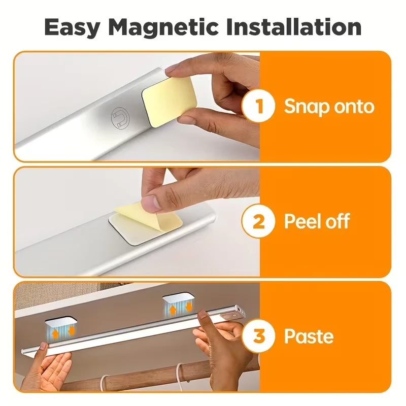 15.7" Rechargeable LED Motion Sensor Light Bar - New in Box🥕 - photo 4