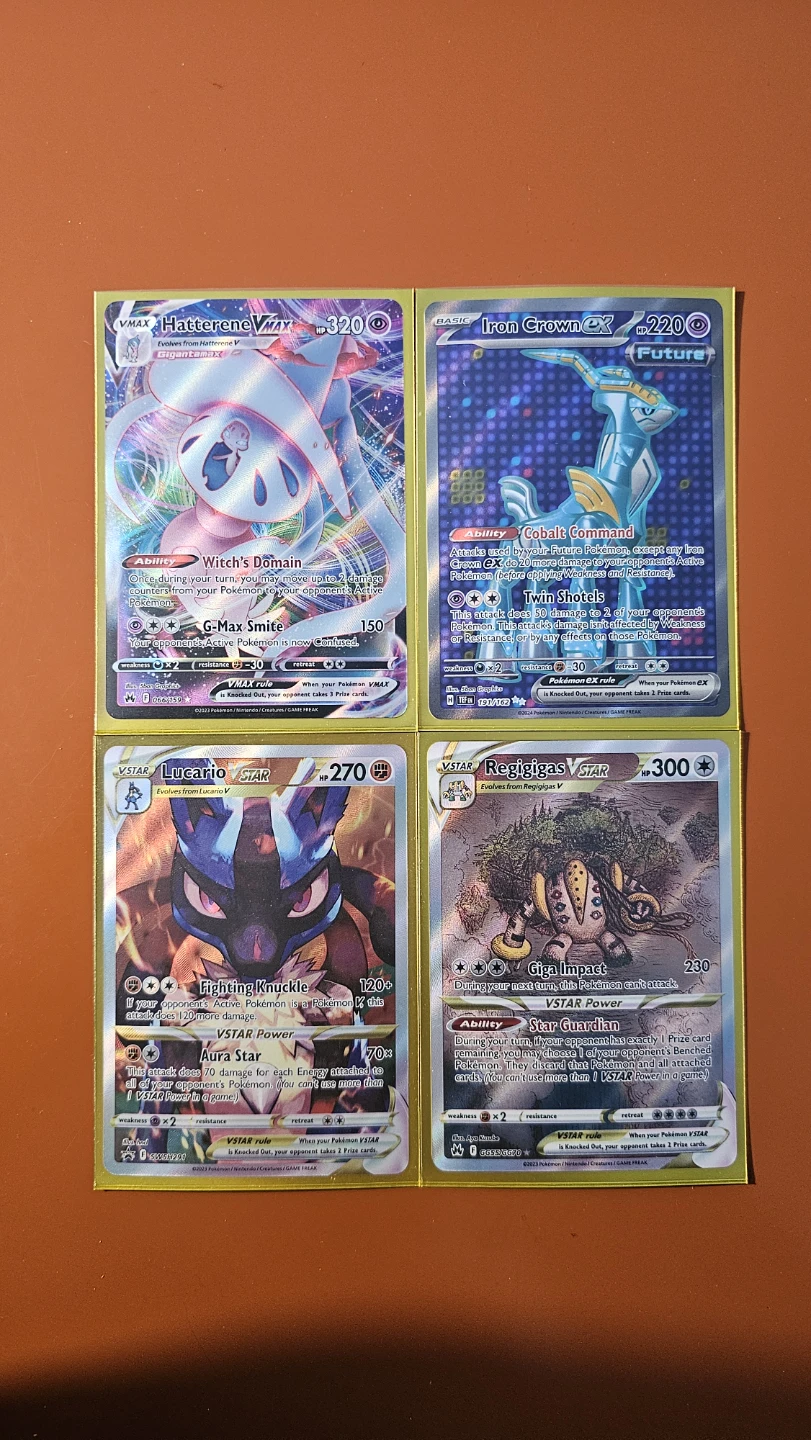 Pokemon VSTAR VMAX EX Trading Cards