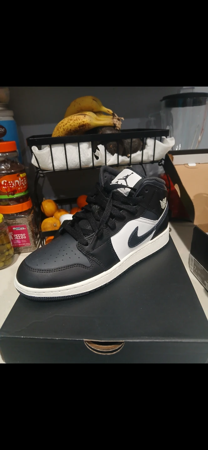Air Jordan 1 Mid Black White $145 Jordan 6 Rings $165 - photo 2