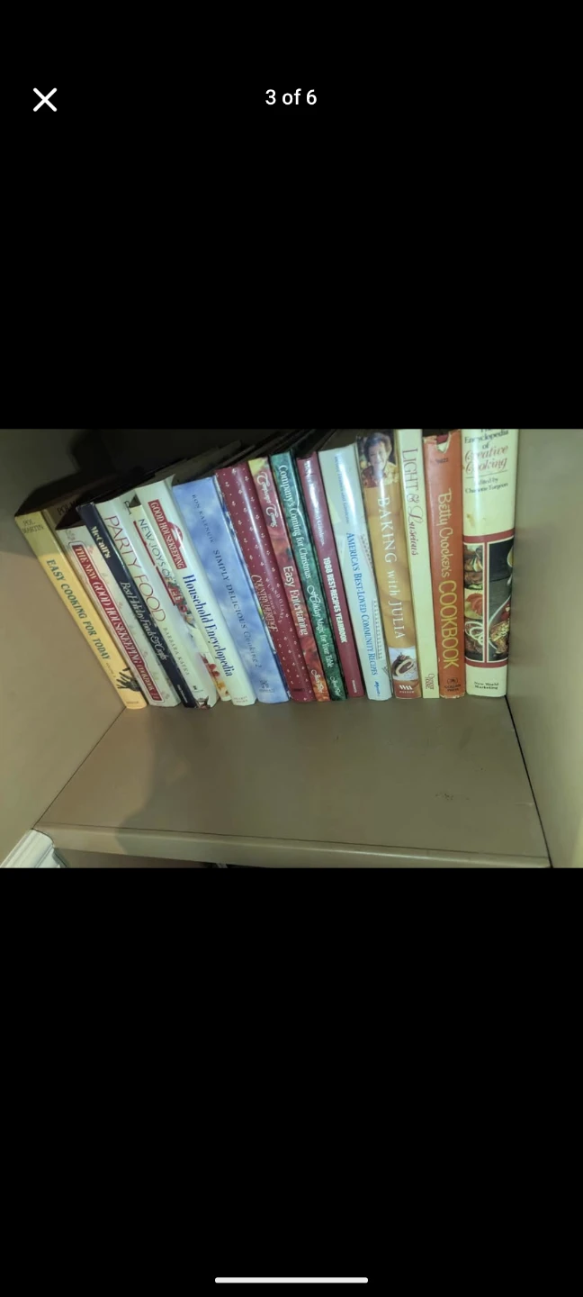 Cookbooks & Novels - Assorted Titles