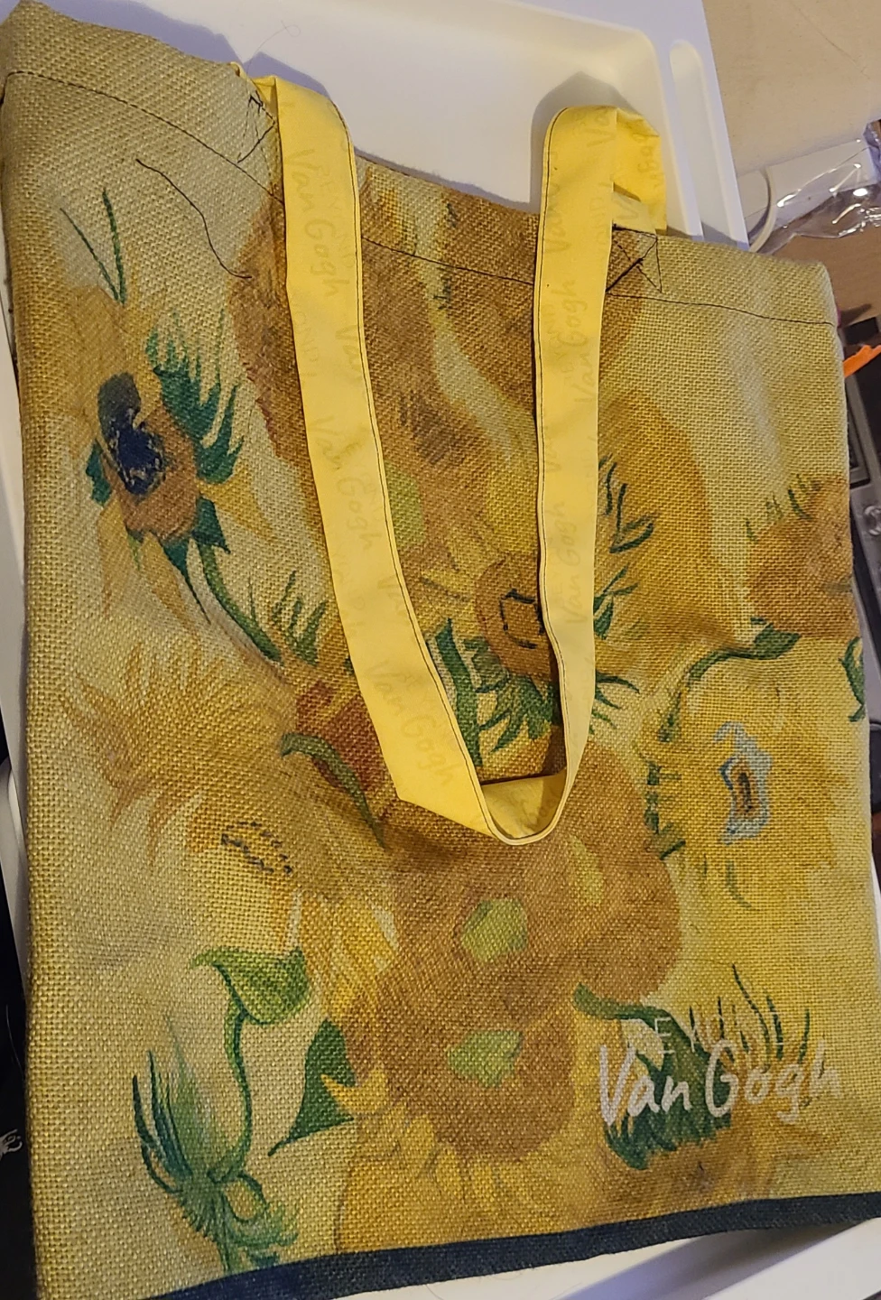 Van Gogh Sunflowers Tote Bag