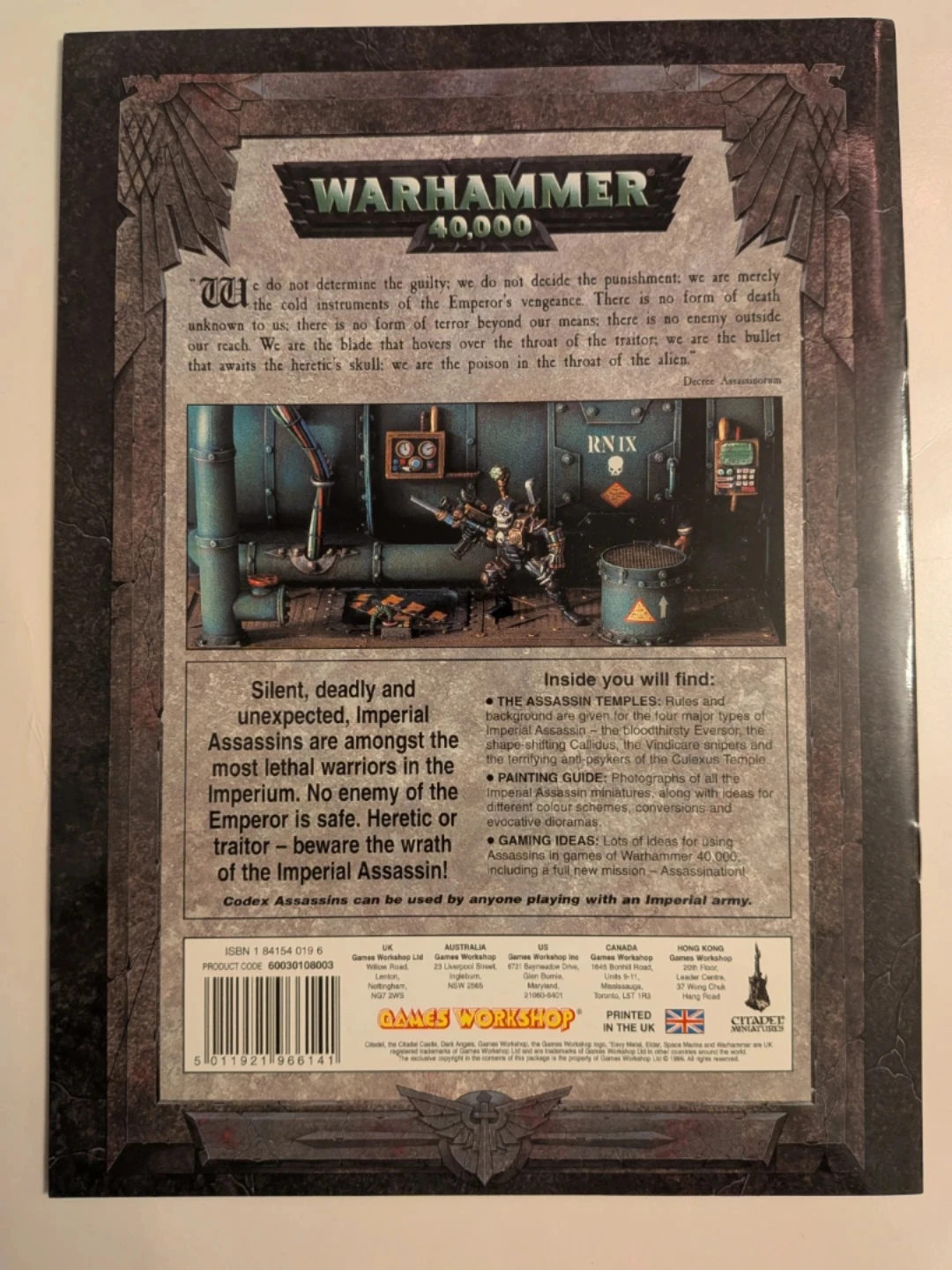Warhammer 40,000 Codex Assassins Supplement - photo 2