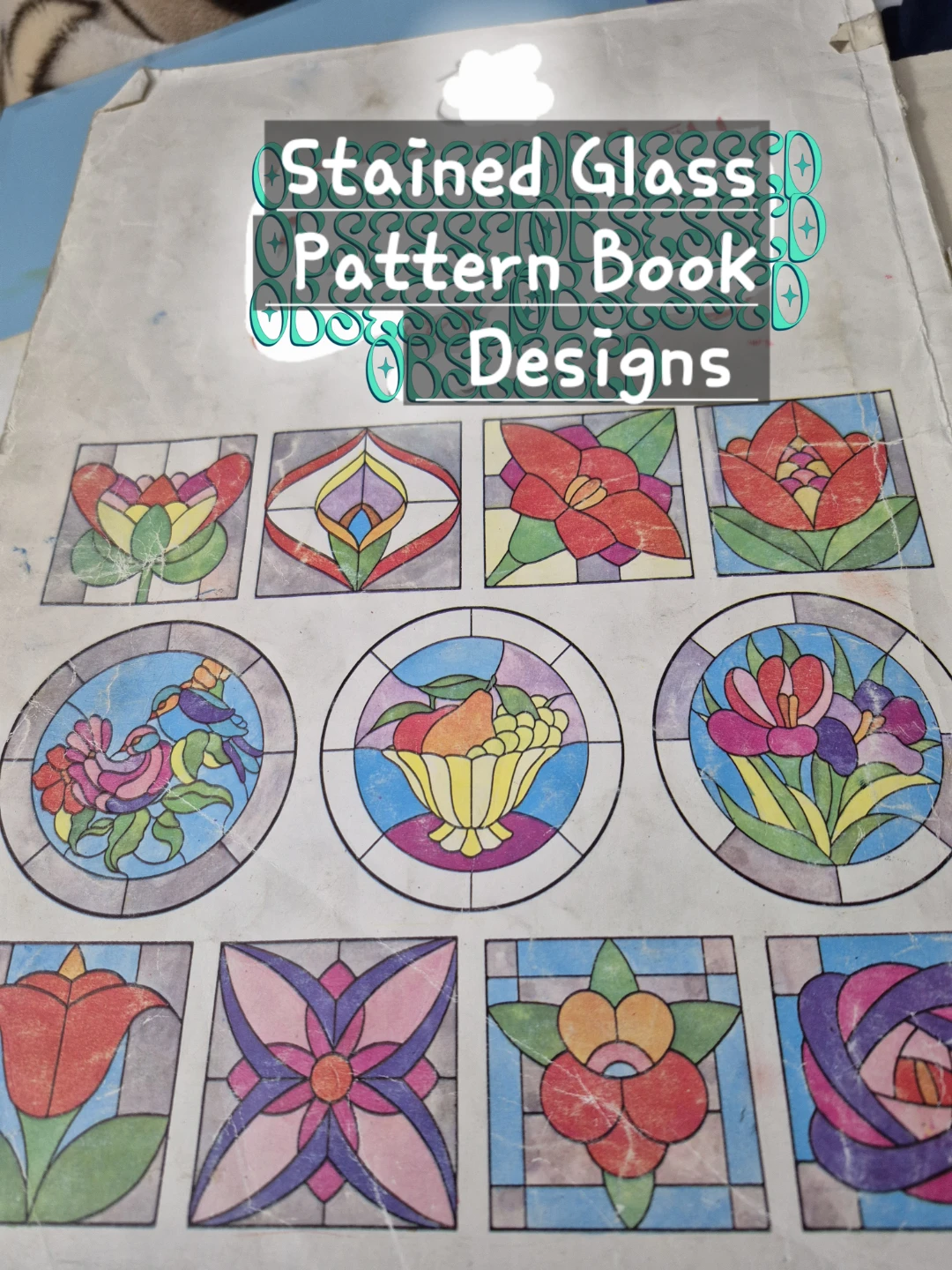 Stained Glass Pattern Book Designs