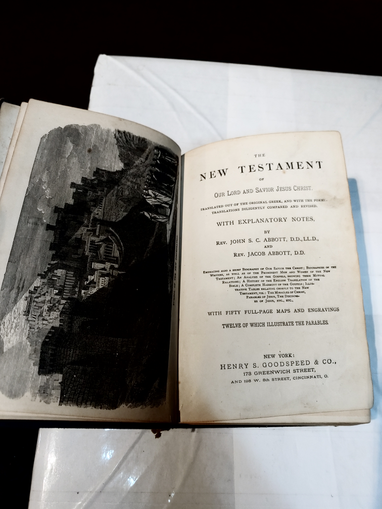 Abbott's Illustrated New Testament with Notes John Abbott 1878 - photo 3