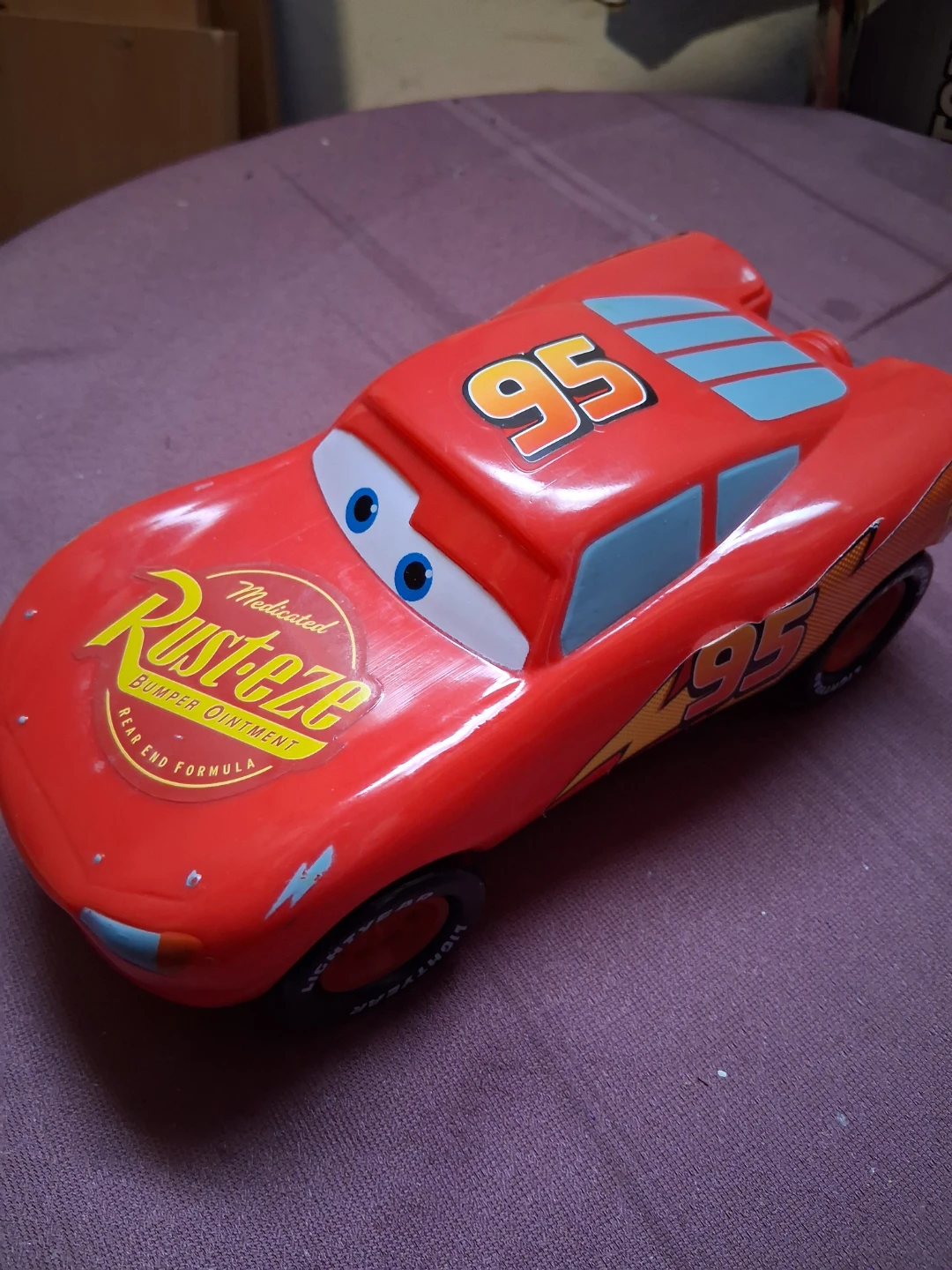 Lightning McQueen "Rust-eze" Toy Car