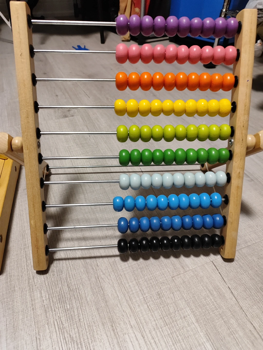 Wooden Abacus and Bead Maze Toy Set - photo 3