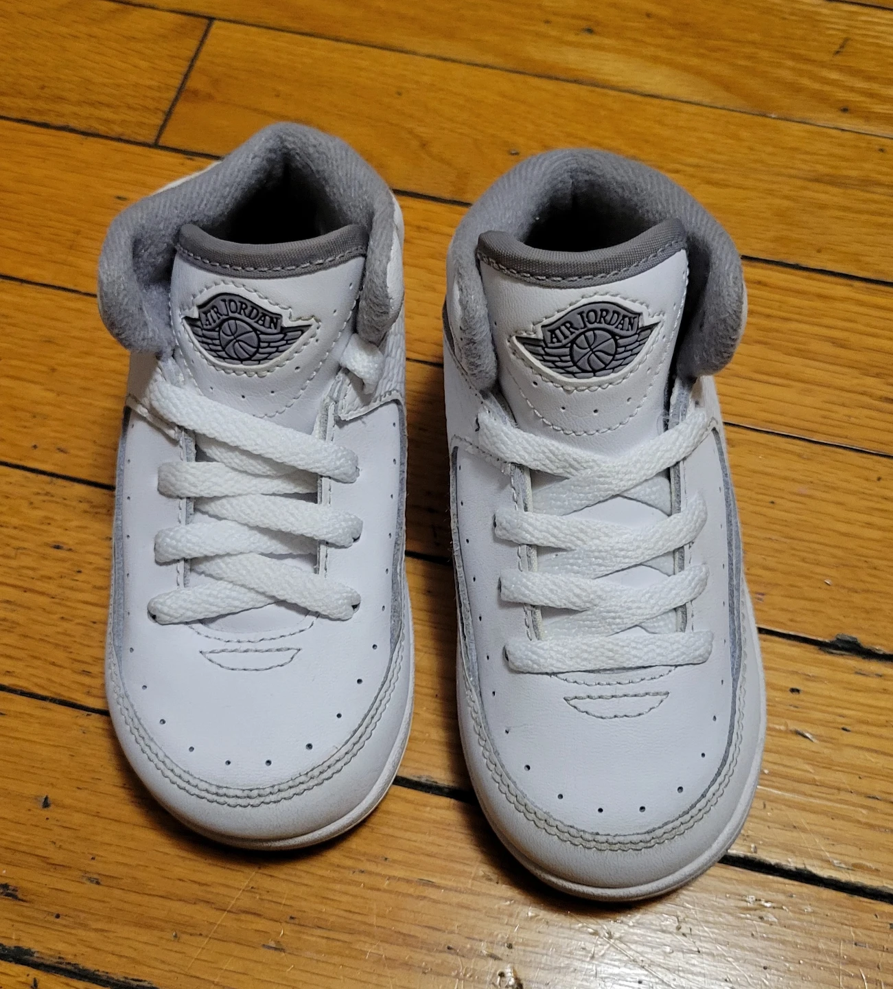 Baby Jordan 2 Toddler Shoes White/Grey US 7C - photo 5
