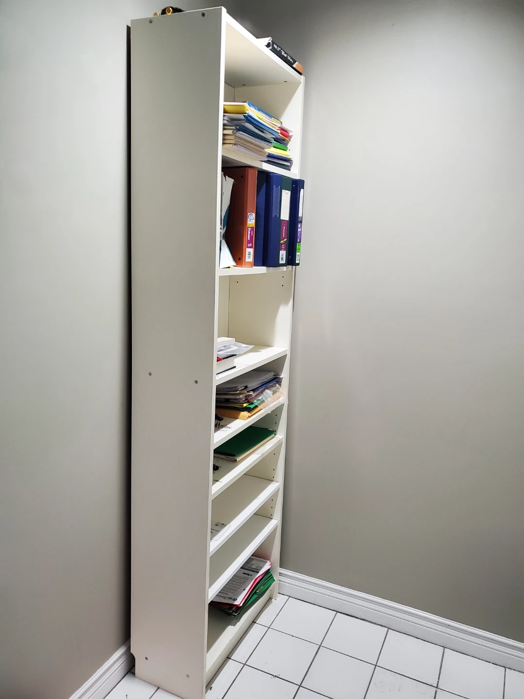 White Bookcase