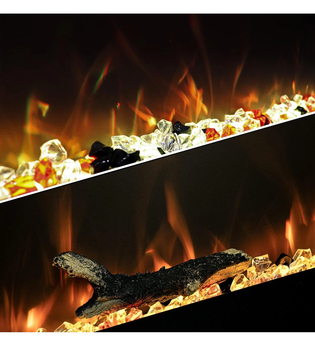 36" Electric Fireplace with 13 Color Flame & Fuel Bed - photo 2