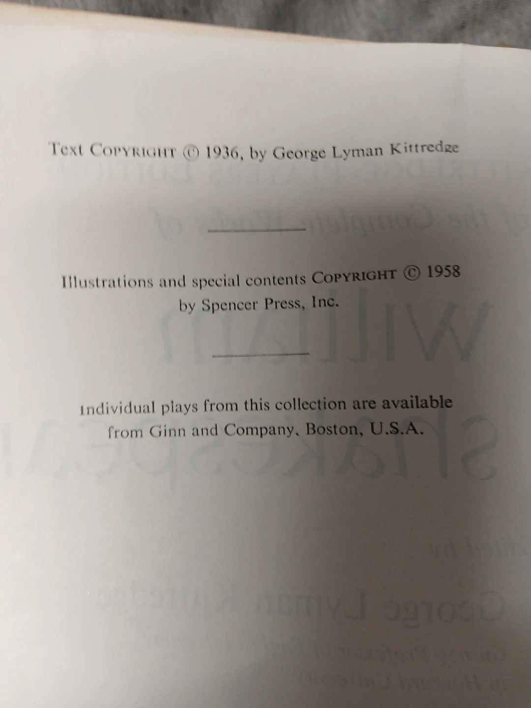 The Complete Works of Shakespeare - Kittredge Edition - photo 3