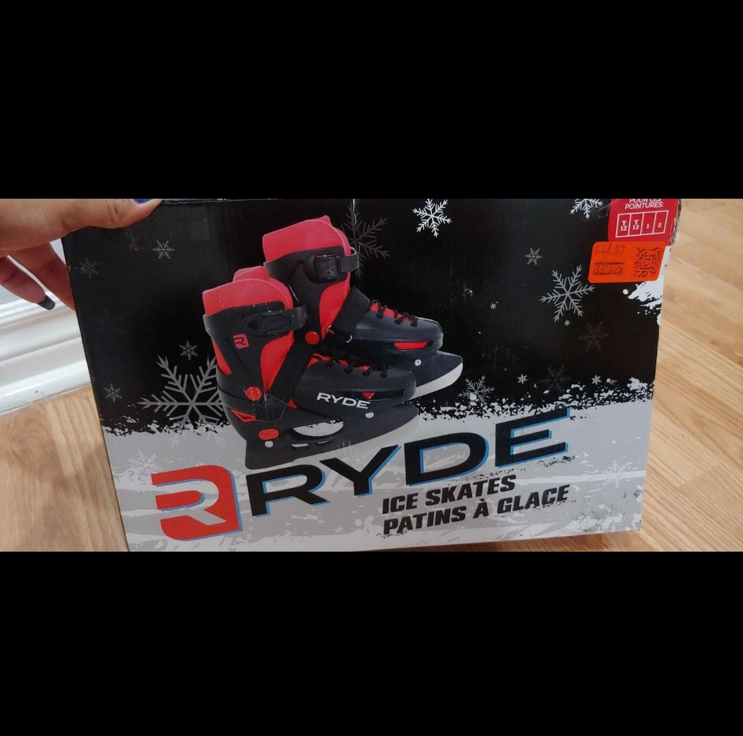 RYDE Ice Skates Youth Size Y12-2