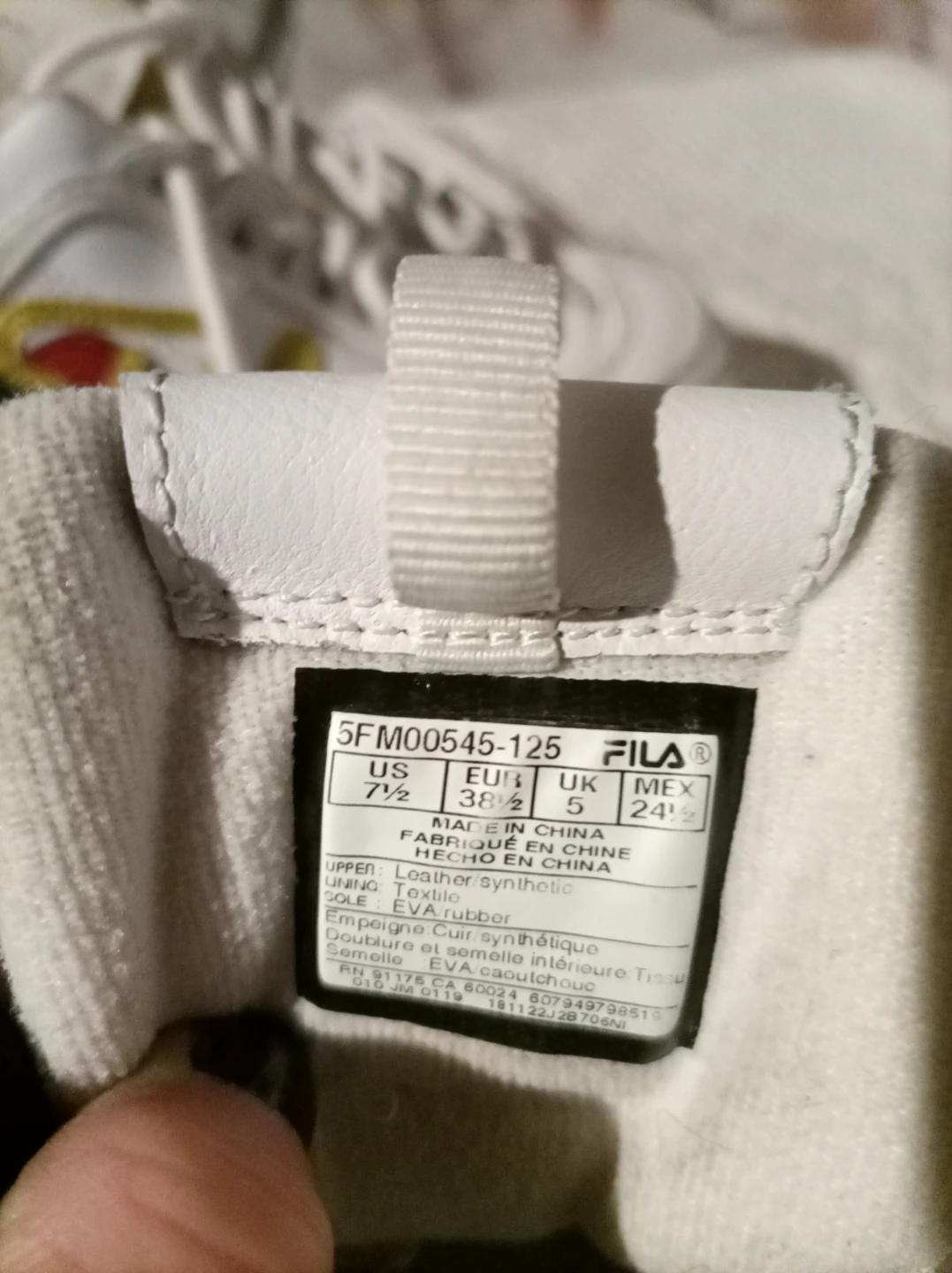 FILA Disruptor II White Sneakers - photo 3