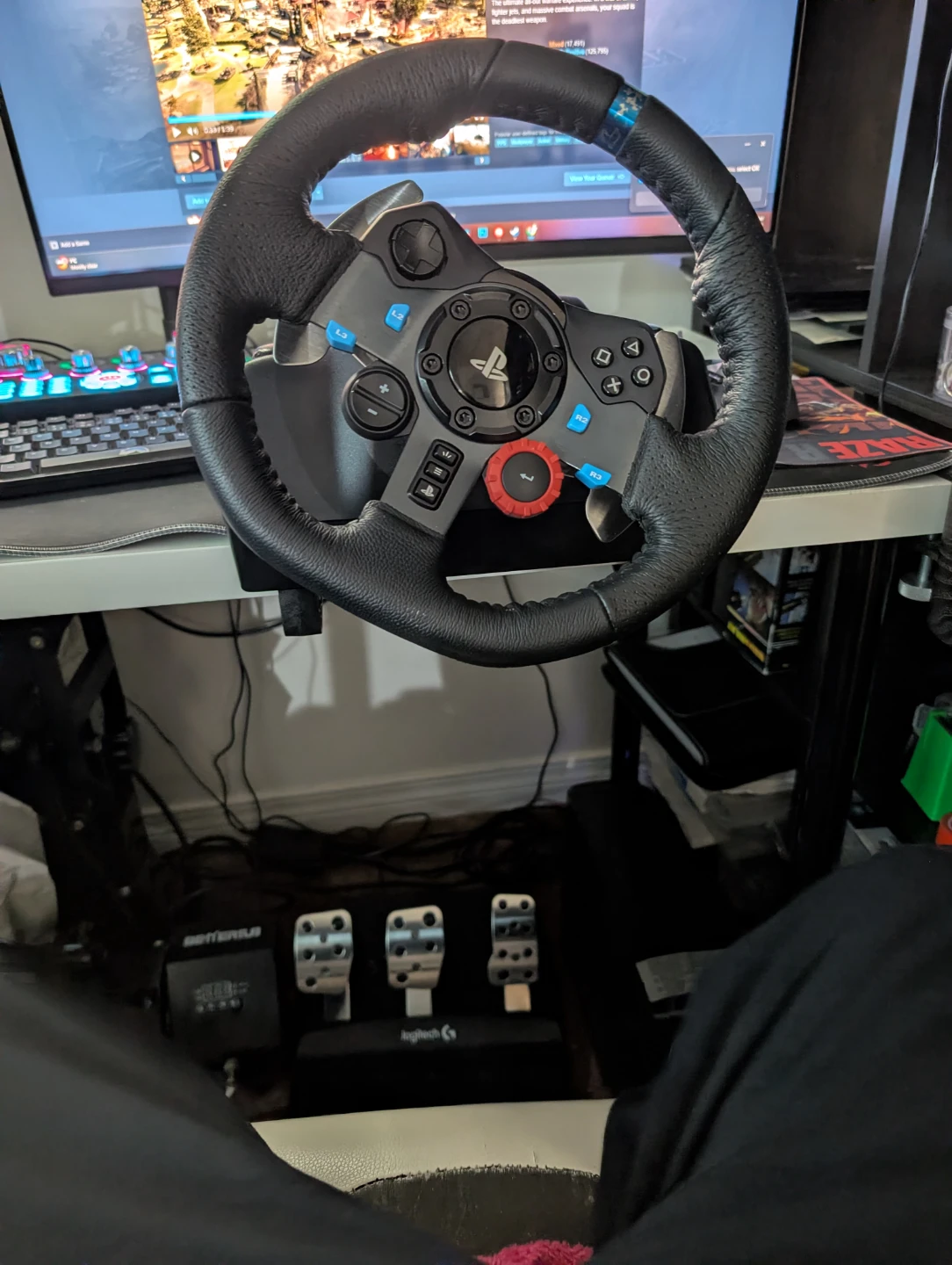 Logitech G29 Racing Wheel & Pedals