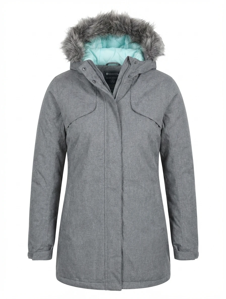 Mountain Warehouse Grey Winter Coat - Size 10