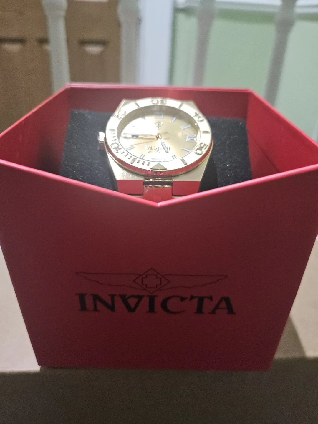 Invicta Pro Diver Gold Watch