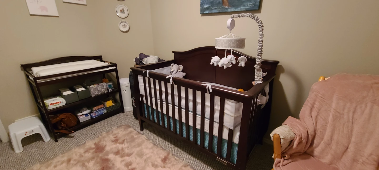 Package deal: 4-in-1 Crib, Changing Table and Matteress