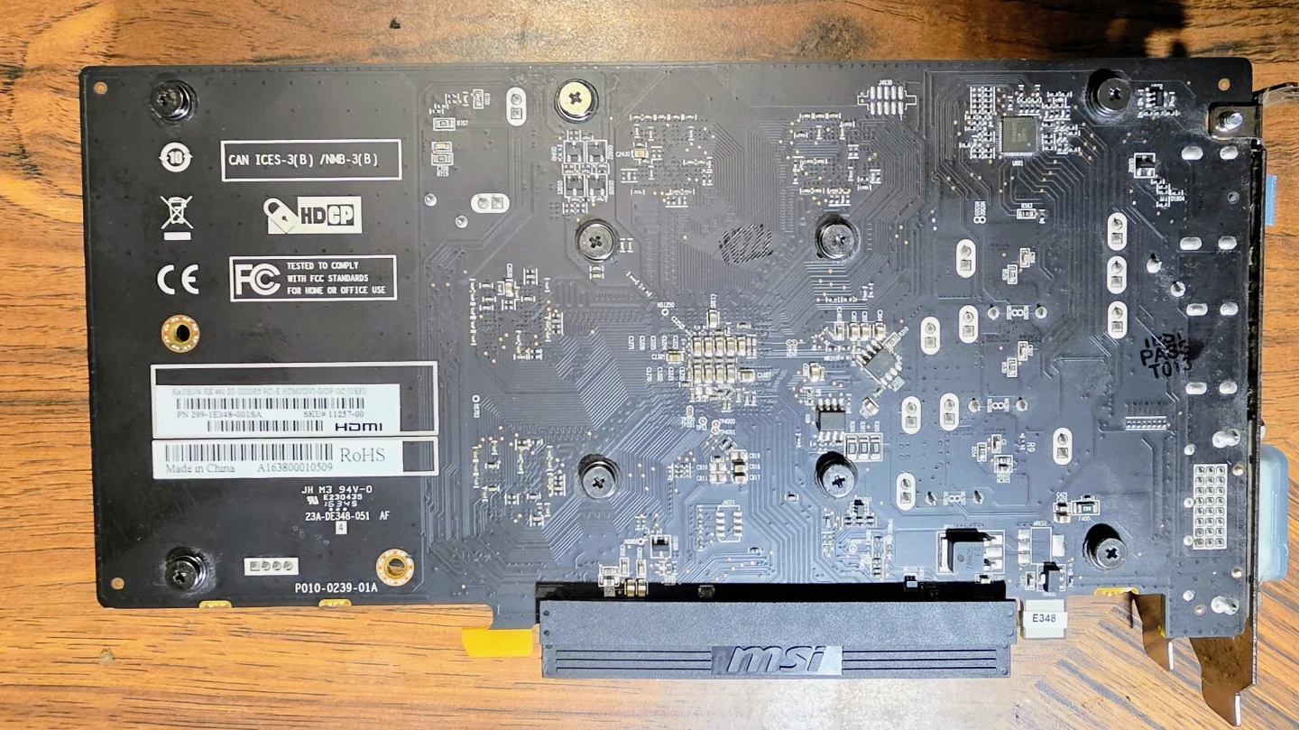 Amd RADEON Saphire Rx 460 Graphics Card - photo 2