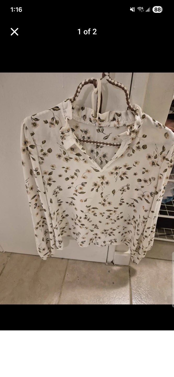 Floral Print Blouse