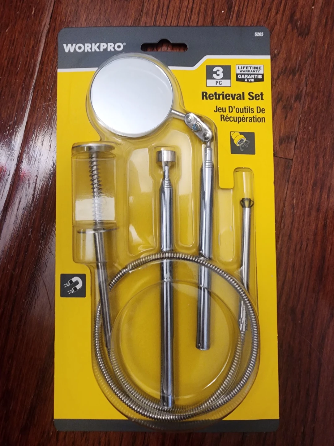 WORKPRO 3-Piece Retrieval Set - New!