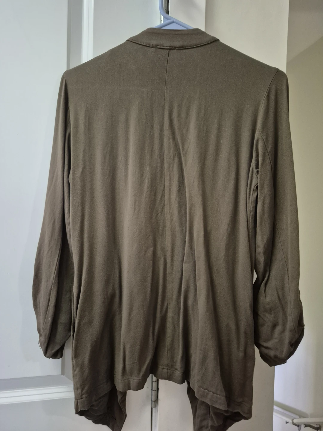 ARDENE Olive Green Drape Cardigan Size XS - photo 2