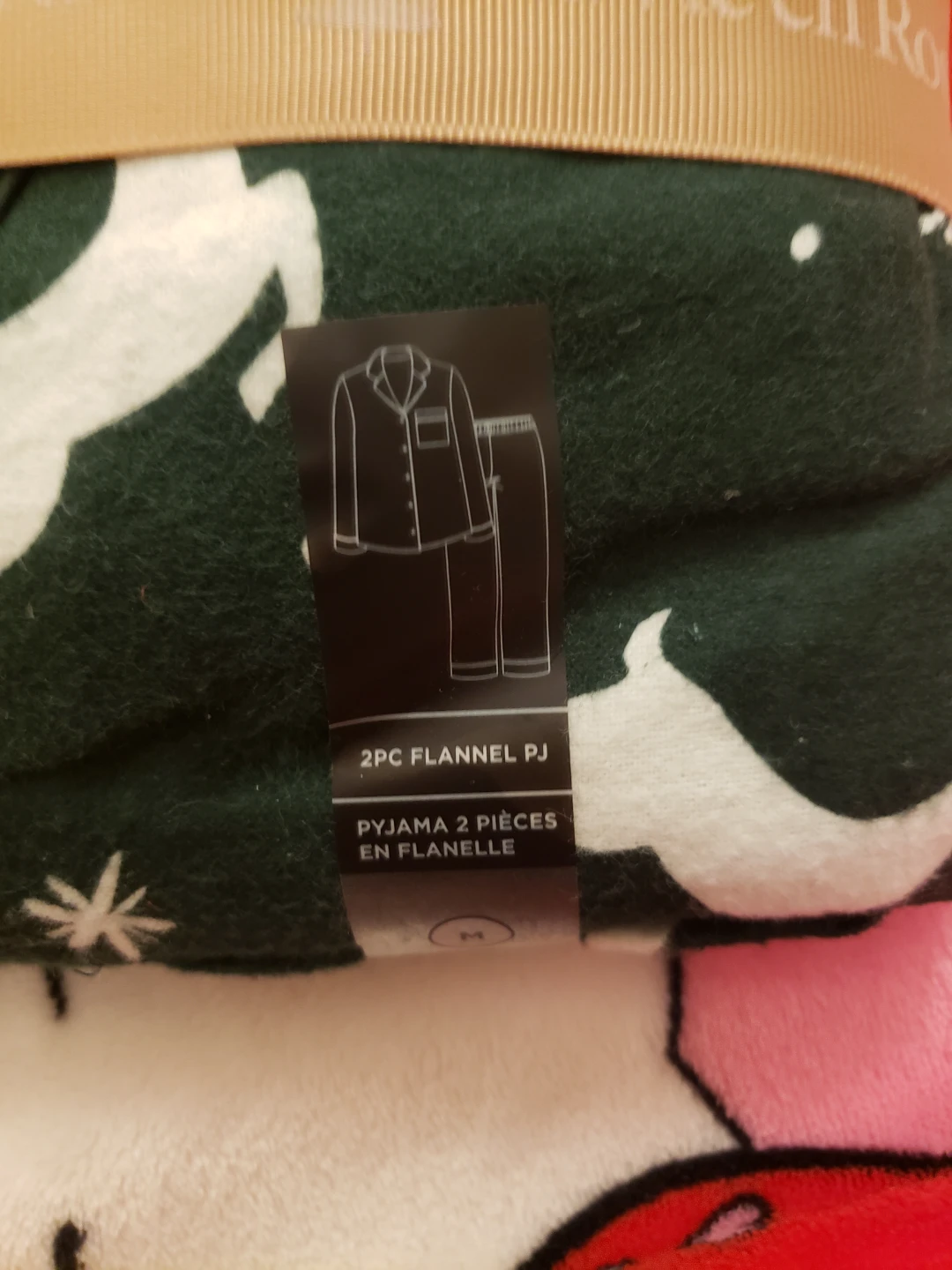 La Vie en Rose Flannel Pajama Set - photo 3