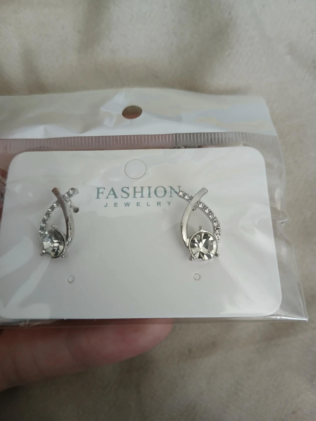 Fashion Jewelry 925 Silver And Moissanite Earrings